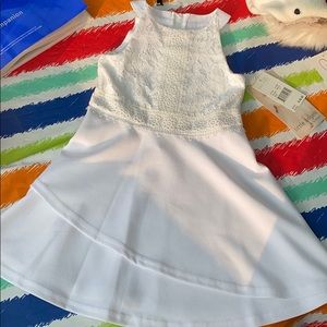 Girls White Dress
